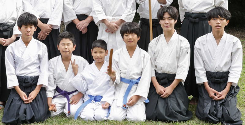 子供たちの稽古風景